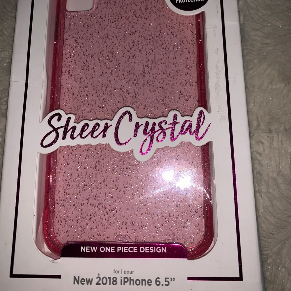 Case Mate iPhone XS Max Sheer Crystal Case